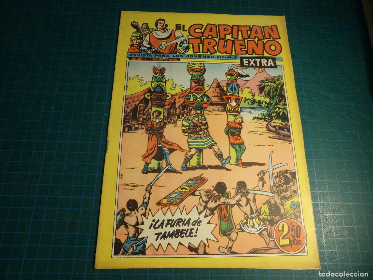 Livros de Banda Desenhada: El Capitan Trueno extra. N&ordm; 136. Bruguera