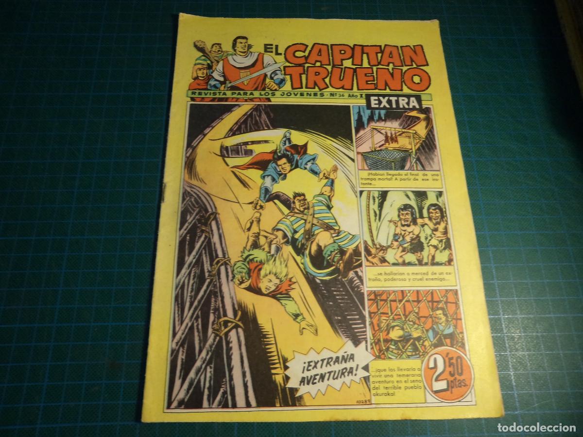 Tebeos: El Capitan Trueno extra. N&ordm; 36. Bruguera