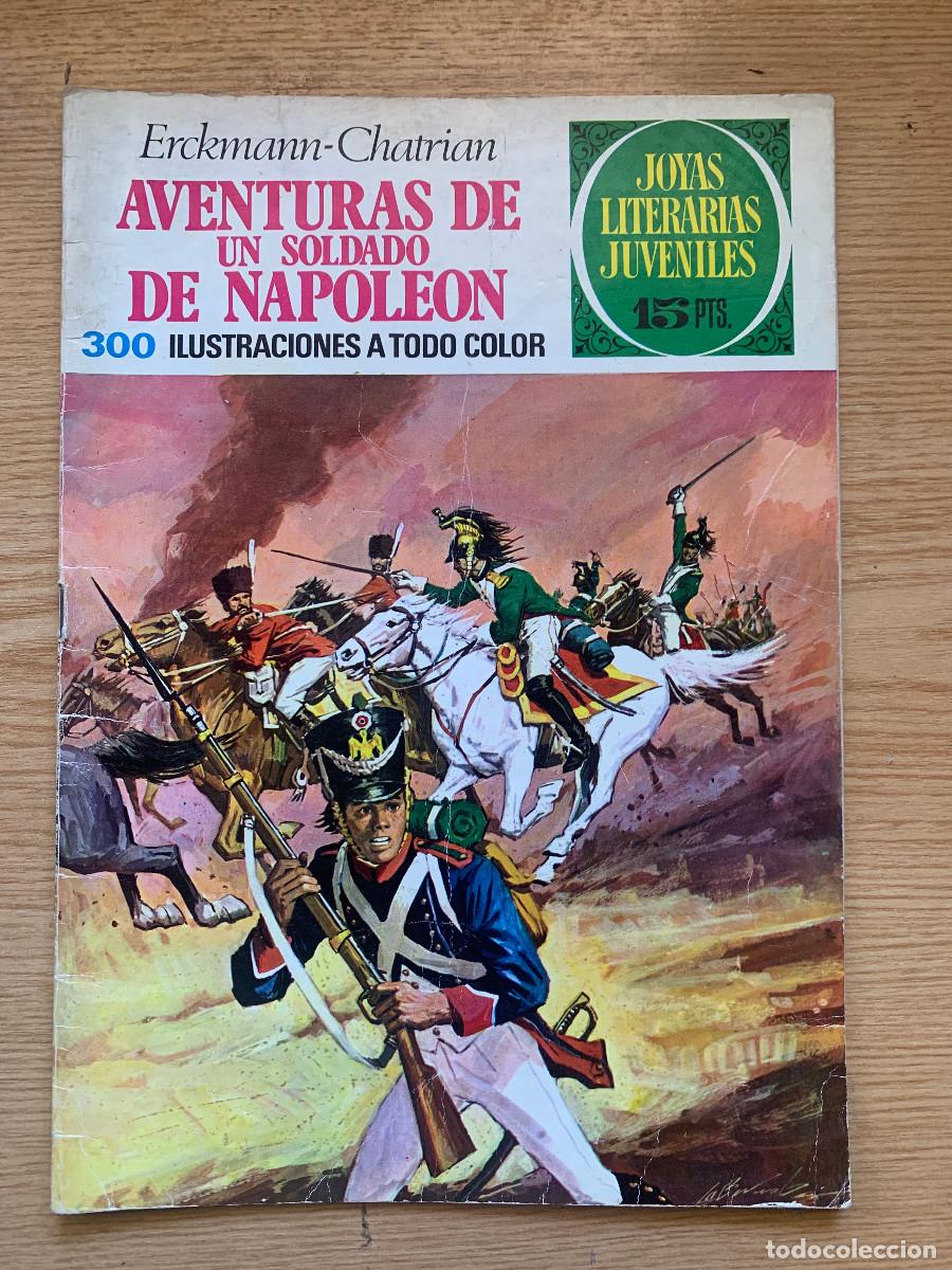 Tebeos: Joyas Literarias Juveniles n&ordm; 15: Aventuras de Un Soldado de Napole&oacute;n - 1&ordf; Edici&oacute;n 1971