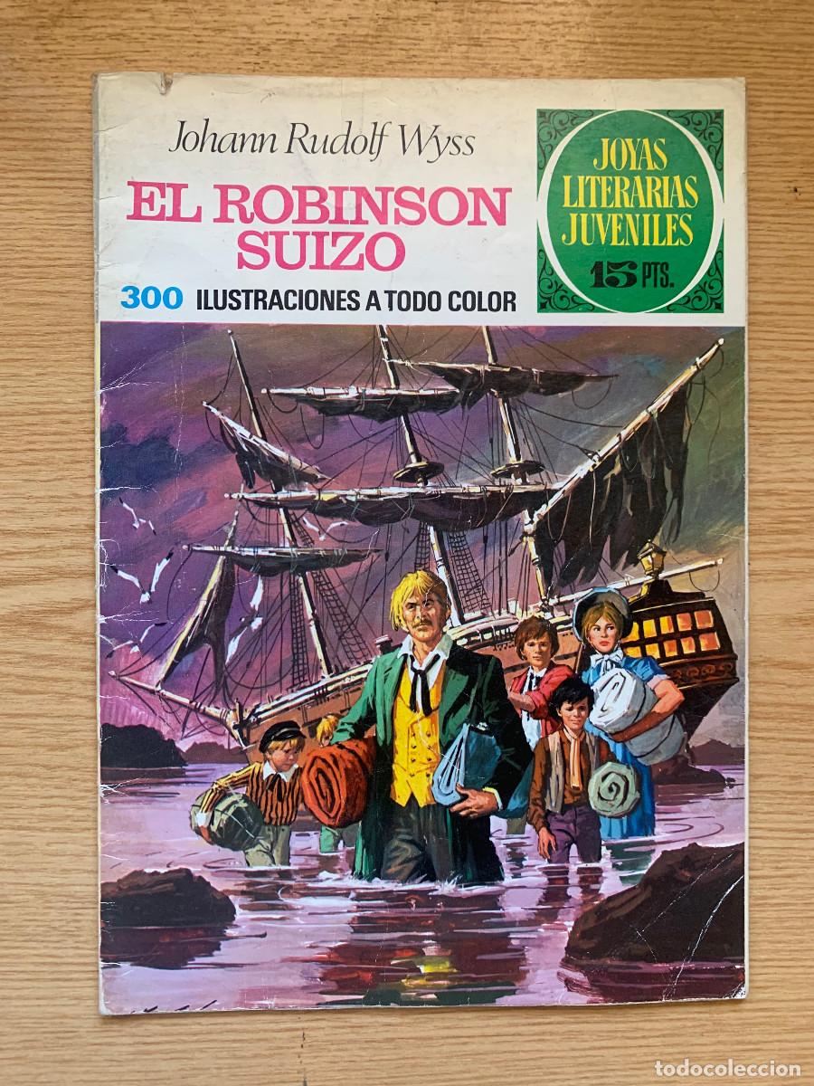 Tebeos: Joyas Literarias Juveniles n&ordm; 23: El Robinson Suizo de Johann Rudolph Wyss - D2 1&ordf; Edici&oacute;n 1972