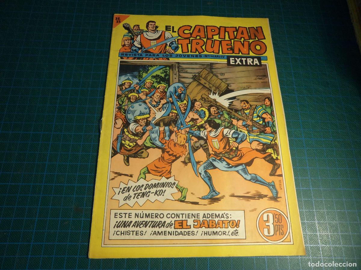 Tebeos: El Capitan Trueno extra. N&ordm; 190. Bruguera