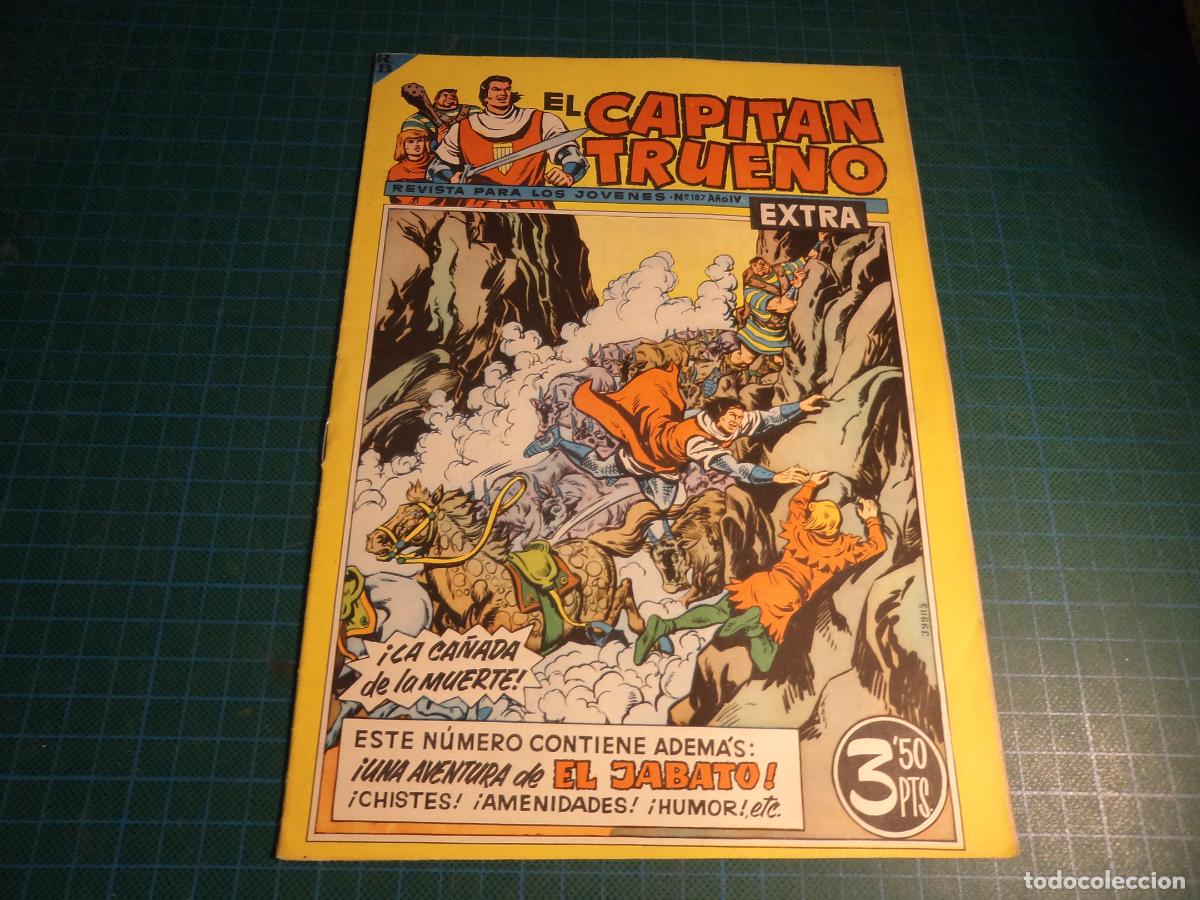 Tebeos: El Capitan Trueno extra. N&ordm; 187. Bruguera