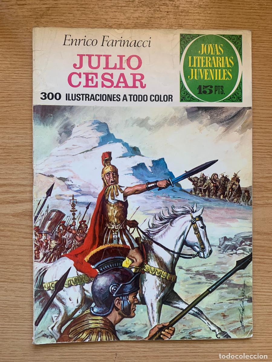 Tebeos: Joyas Literarias Juveniles n&ordm; 47: Julio Cesar de Enrico Farinacci - D3 1&ordf; Edici&oacute;n 1972