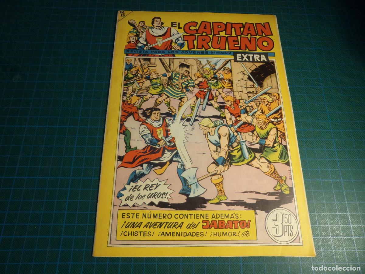 Tebeos: El Capitan Trueno extra. N&ordm; 185. Bruguera