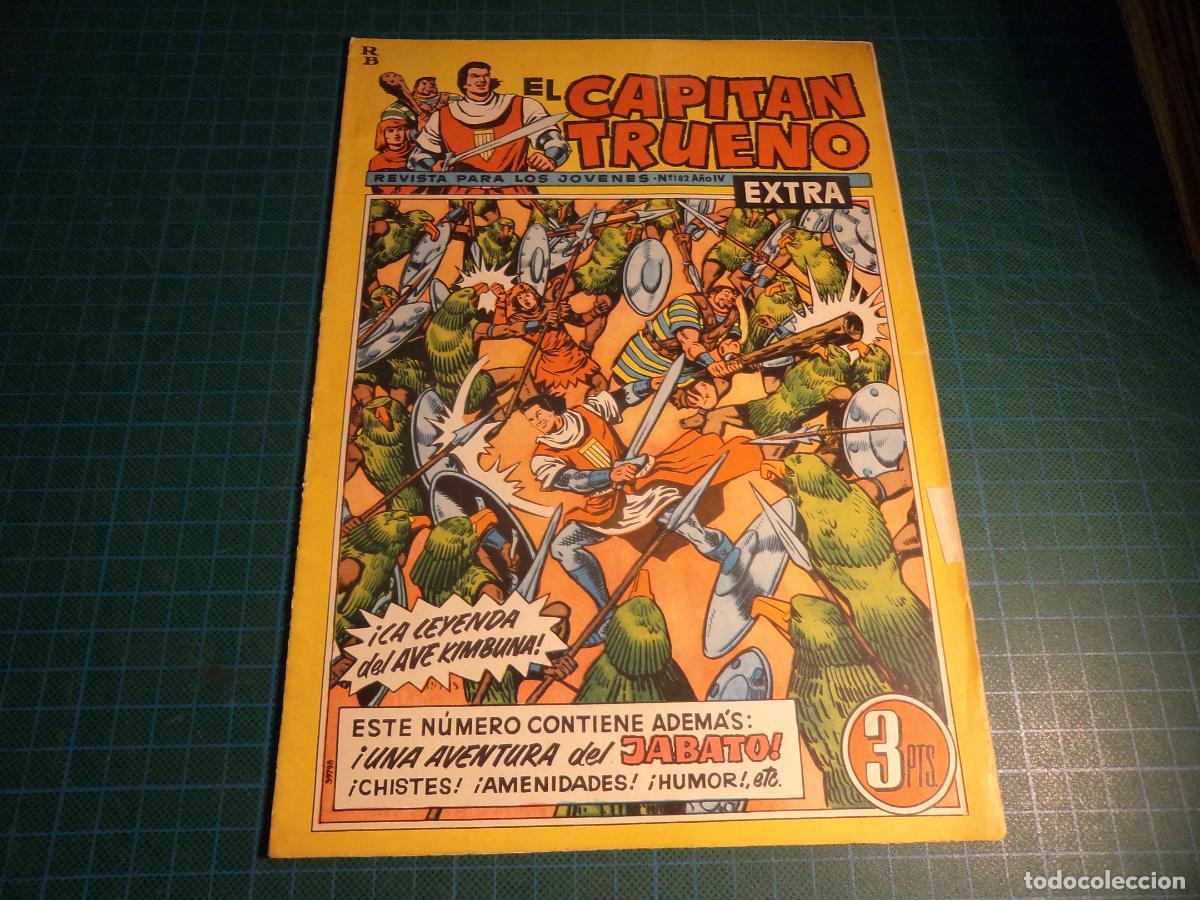 Tebeos: El Capitan Trueno extra. N&ordm; 182. Bruguera