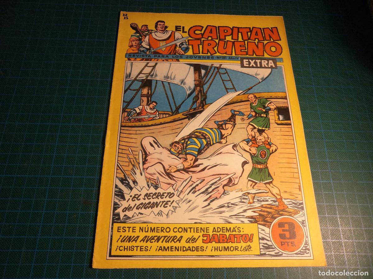 Tebeos: El Capitan Trueno extra. N&ordm; 181. Bruguera