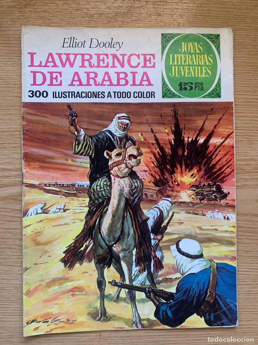 Tebeos: Joyas Literarias Juveniles n&ordm; 44: Lawrence de Arabia de Elliot Dooley - 1&ordf; Edici&oacute;n 1972
