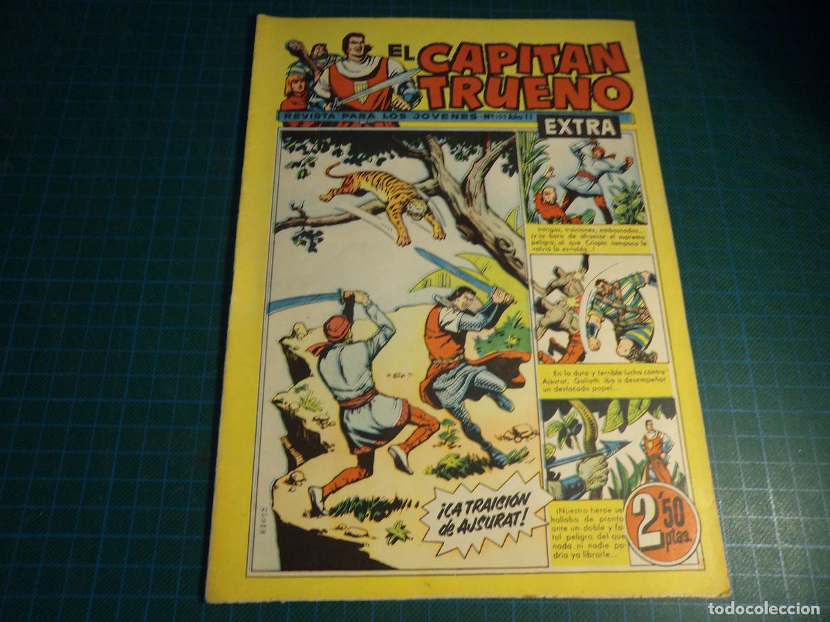 Tebeos: El Capitan Trueno extra. N&ordm; 105. Bruguera