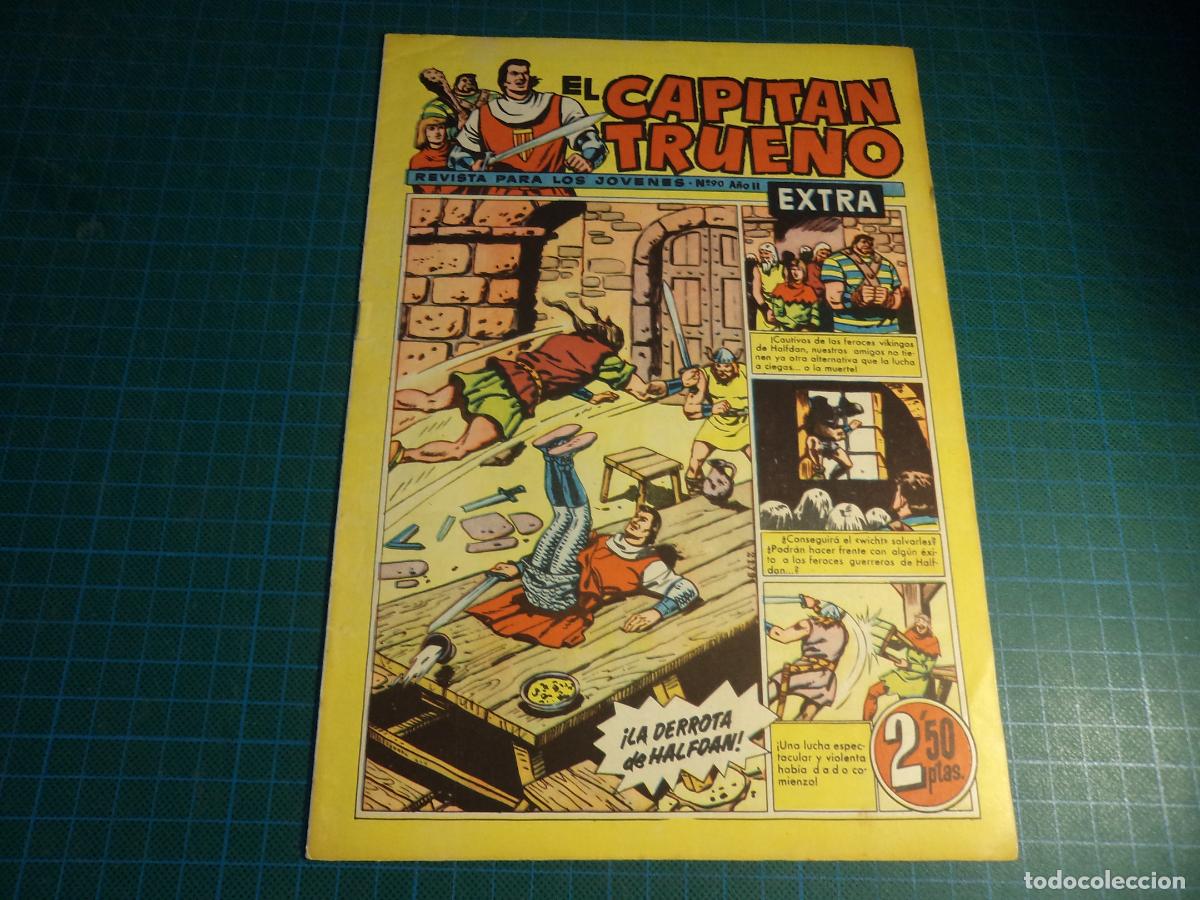 Tebeos: El Capitan Trueno extra. N&ordm; 90. Bruguera