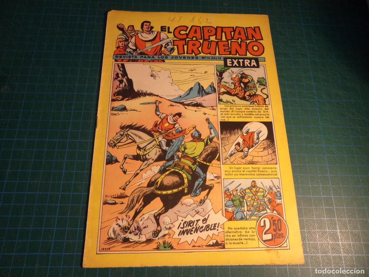 Tebeos: El Capitan Trueno extra. N&ordm; 76. Bruguera