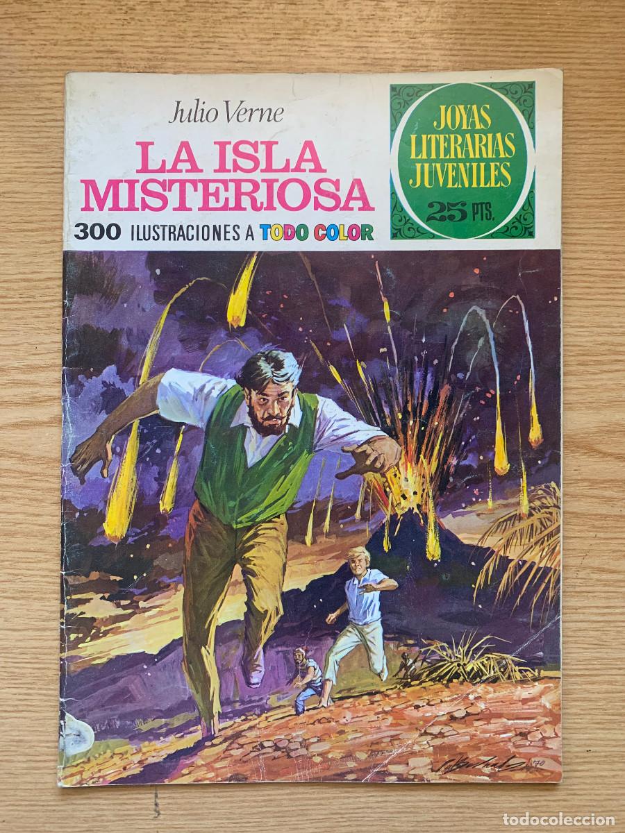 Tebeos: Joyas Literarias Juveniles n&ordm; 13: La Isla Misteriosa de Julio Verne - Buen Estado