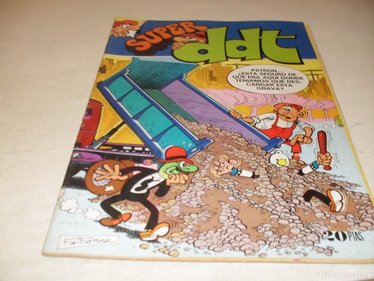 Tebeos: SUPER DDT N&ordm; 19,CON POLICIACO:EL UNICO TESTIGO,DE ESCANDELL.BRUGUERA,1973