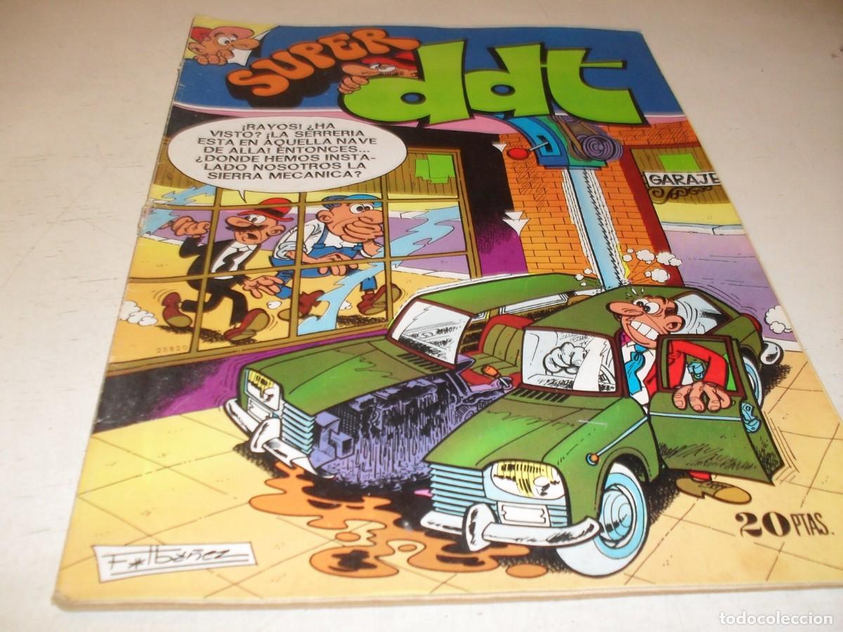 Tebeos: SUPER DDT N&ordm; 18,CON POLICIACO:EL DESAPARECIDO,DE CUYAS.BRUGUERA,1973