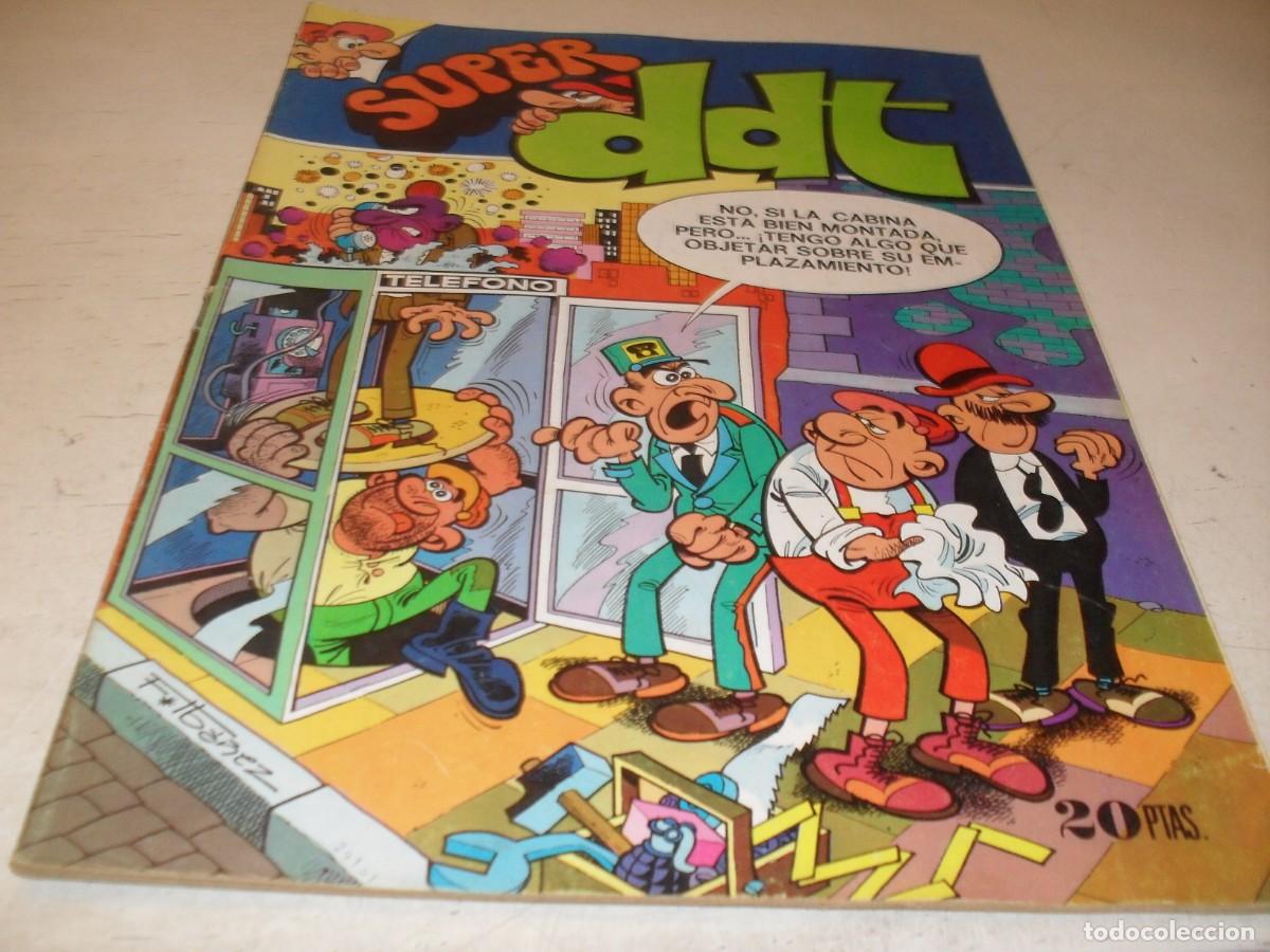 Tebeos: SUPER DDT N&ordm; 15,CON POLICIACO:QUIEN ES NOMADA??,DE ANDRES MARTIN.BRUGUERA,1973