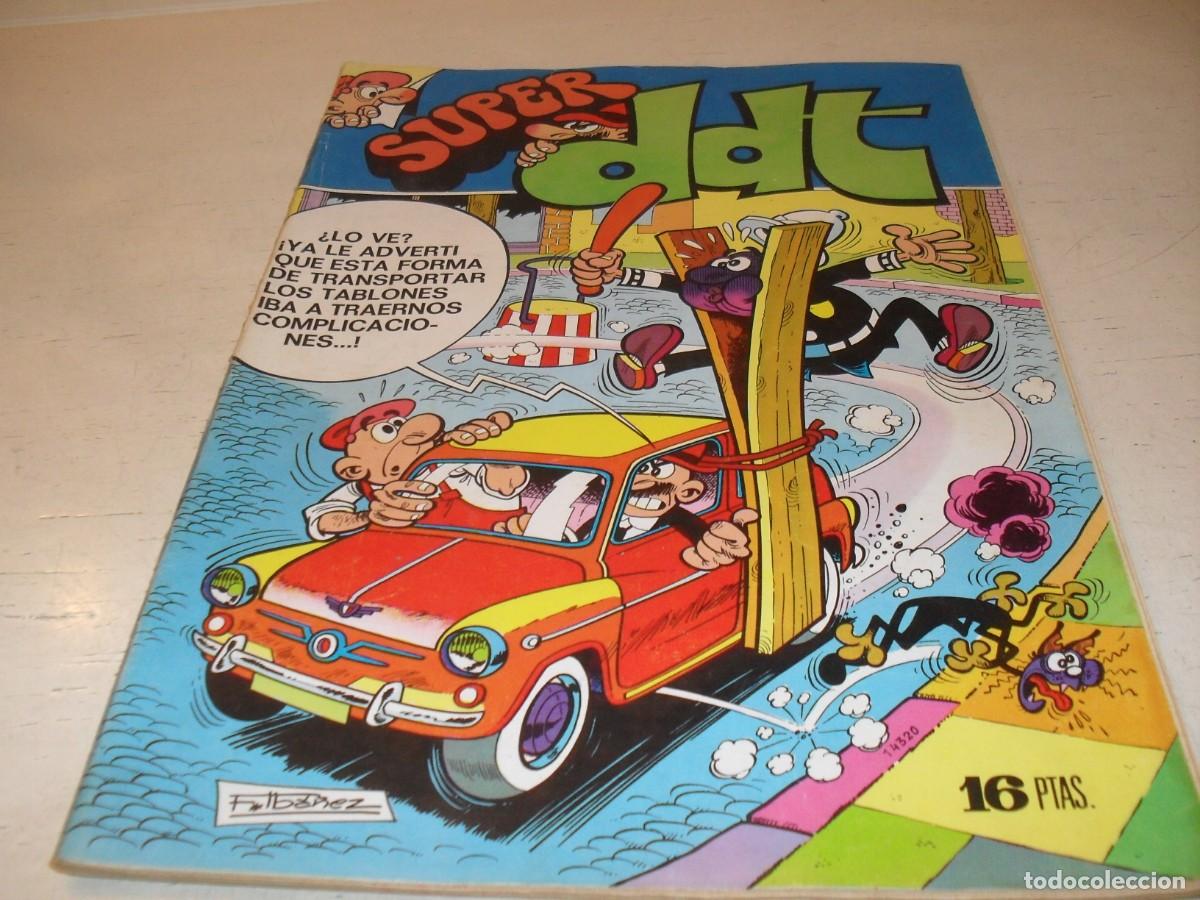 Tebeos: SUPER DDT N&ordm; 4,CON PEPE GOTERA:LA CAJA FUERTE,DE 127.BRUGUERA,1973