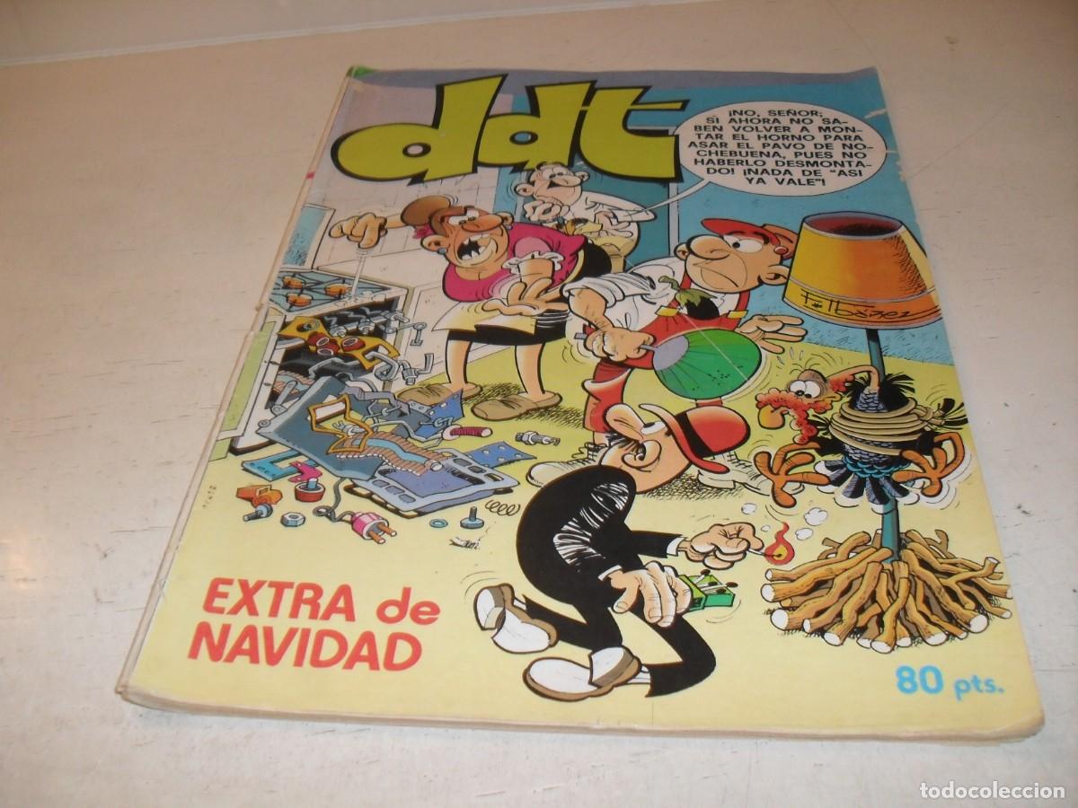 Tebeos: DDT EXTRA N&ordm; 36,DE 40,NAVIDAD 1980,CON LA ESMERALDA DE BUDA,DE CARRILLO.BRUGUERA,1980