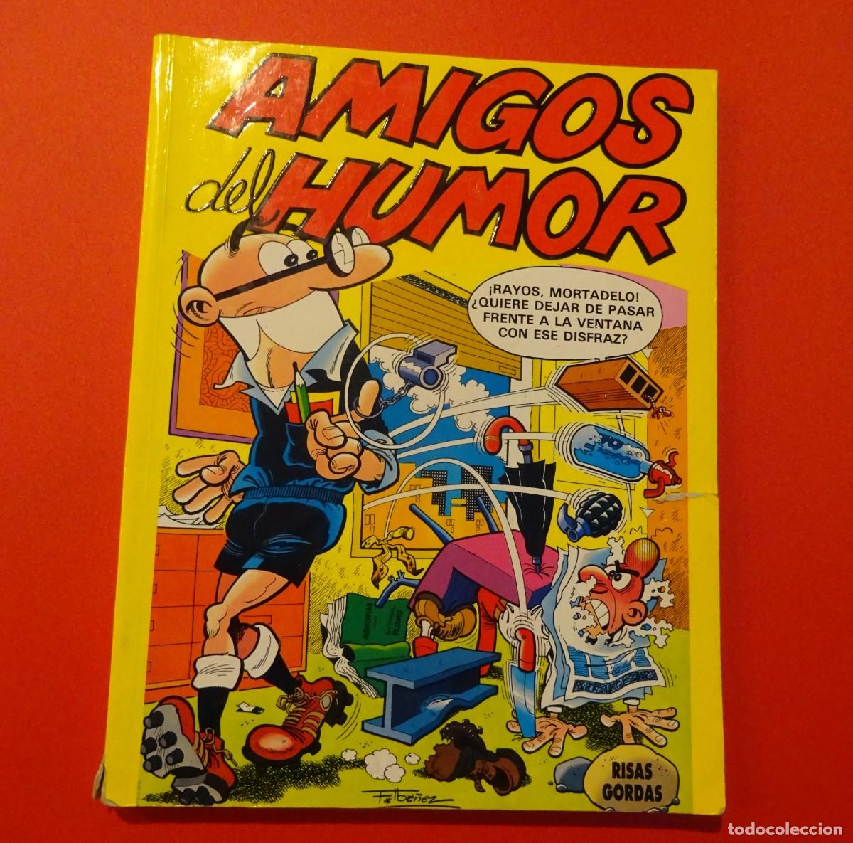 Tebeos: AMIGOS DEL HUMOR N&ordm; 8,MORTADELO Y FILEM&Oacute;N, ZIPI Y ZAPE Y OTROS VARIOS, EDICIONES B, BUEN ESTADO