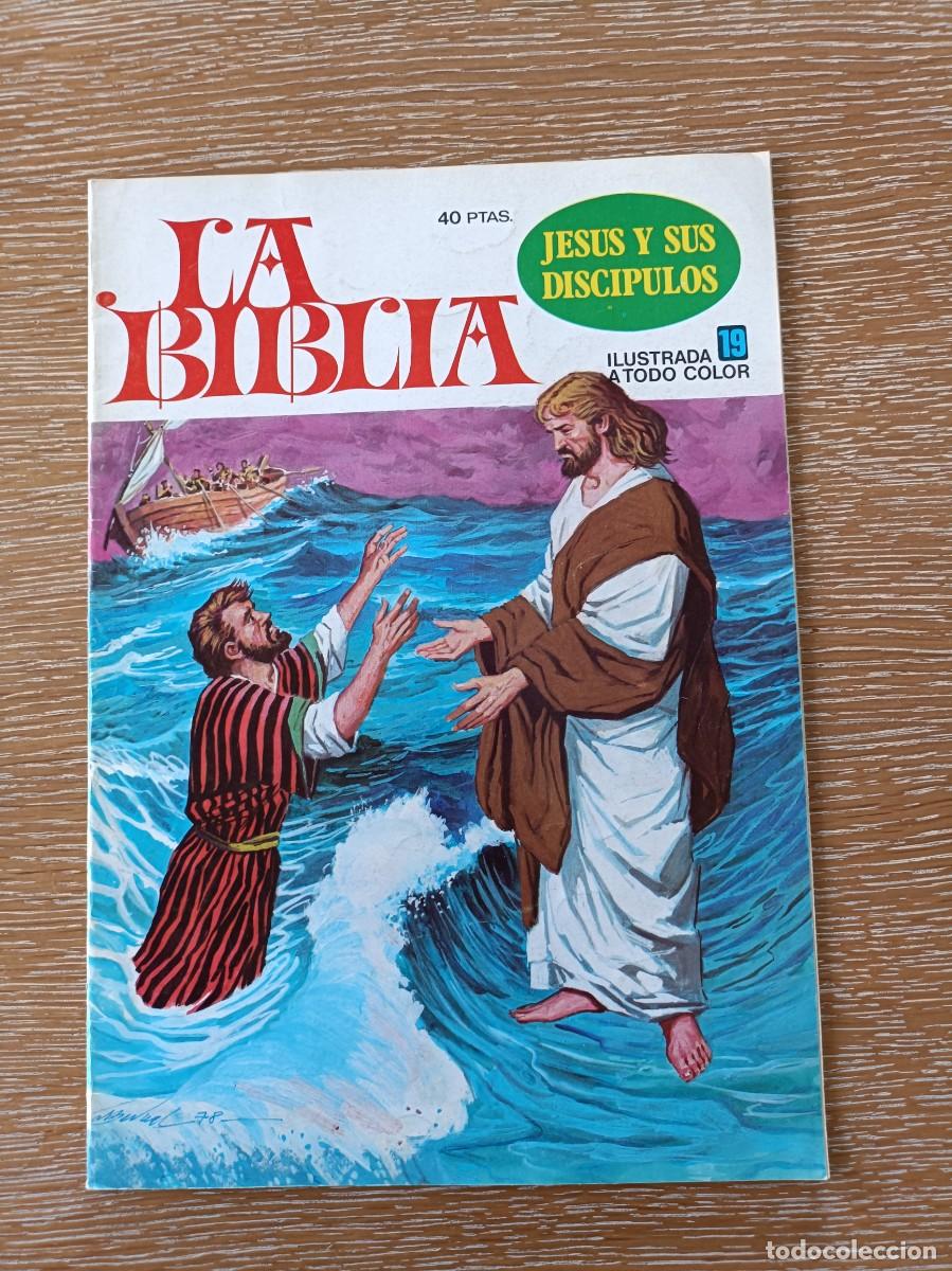 Tebeos: C&Oacute;MIC LA BIBLIA - EDITORIAL BRUGUERA - N&ordm; 19 - JES&Uacute;S Y SUS DISC&Iacute;PULOS