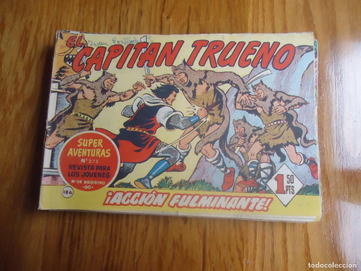 Livros de Banda Desenhada: CAPITAN TRUENO N&ordm; 186 ACCION FULMINANTE