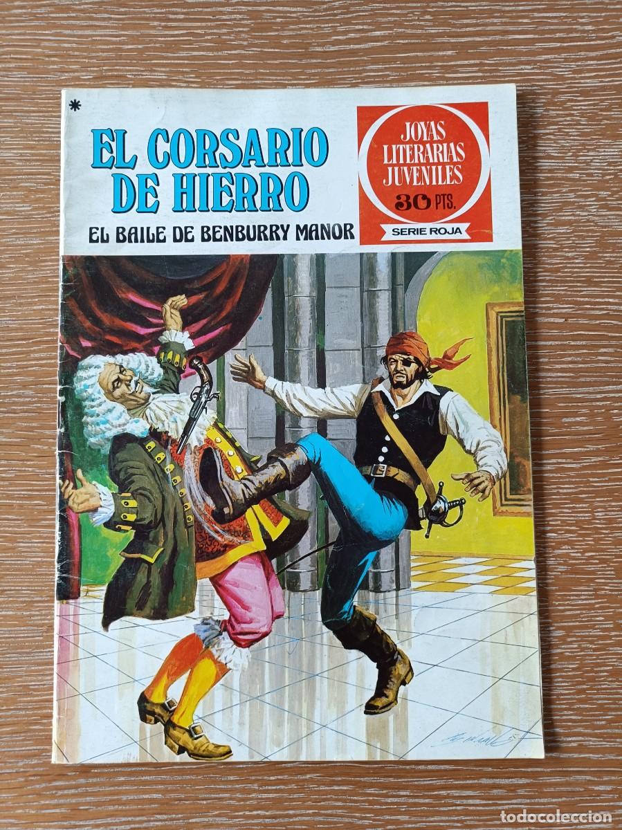 Tebeos: C&Oacute;MIC EL CORSARIO DE HIERRO N&ordm; 25 - EL BAILE DE BENBURRY MANOR JOYAS LITERARIAS JUVENILES SERIE ROJA