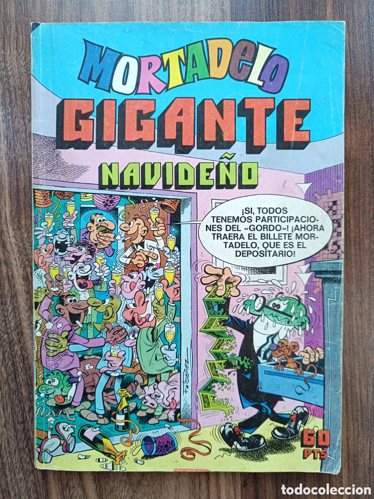 Tebeos: Mortadelo gigante navide&ntilde;o 1975