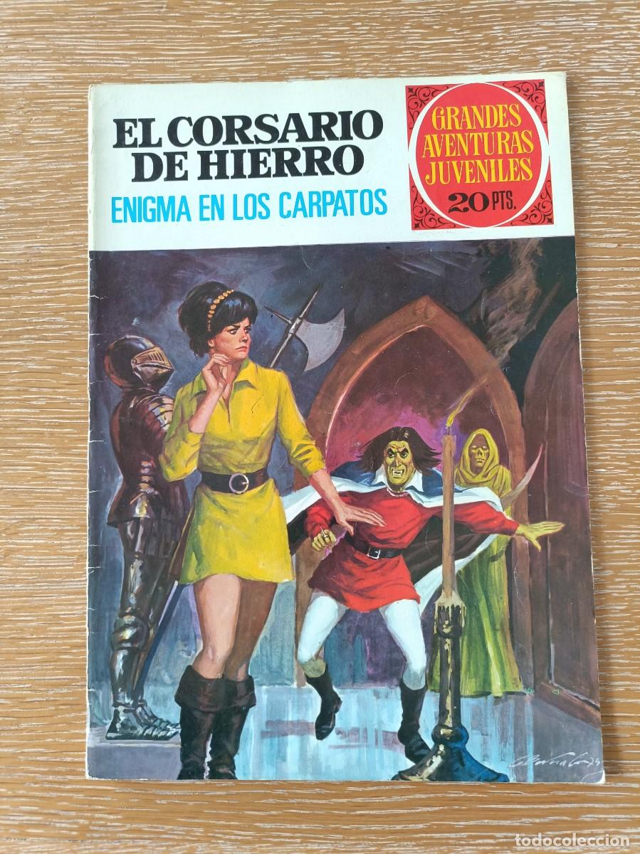 Tebeos: C&Oacute;MIC EL CORSARIO DE HIERRO N&ordm; 69 - ENIGMA EN LOS C&Aacute;RPATOS - GRANDES AVENTURAS JUVENILES