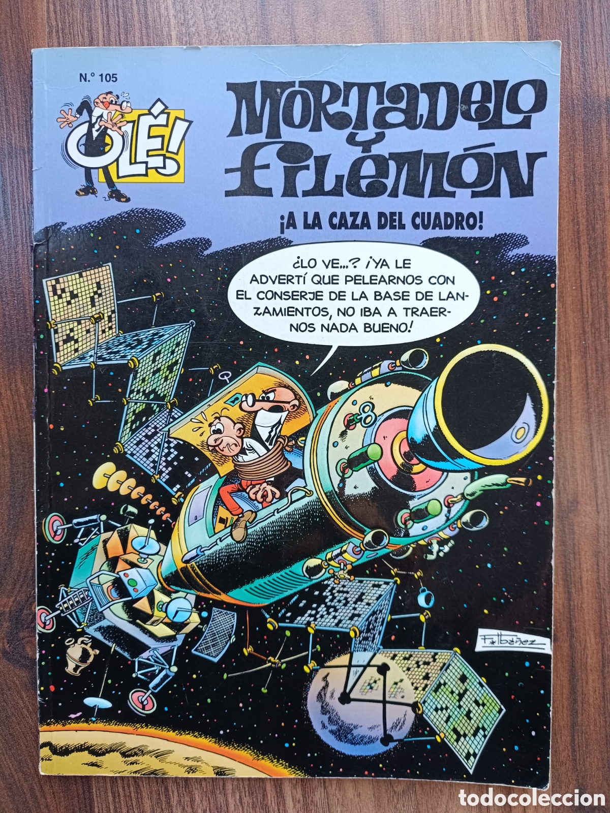 Tebeos: Mortadelo y Filem&oacute;n serie ole n&deg; 105
