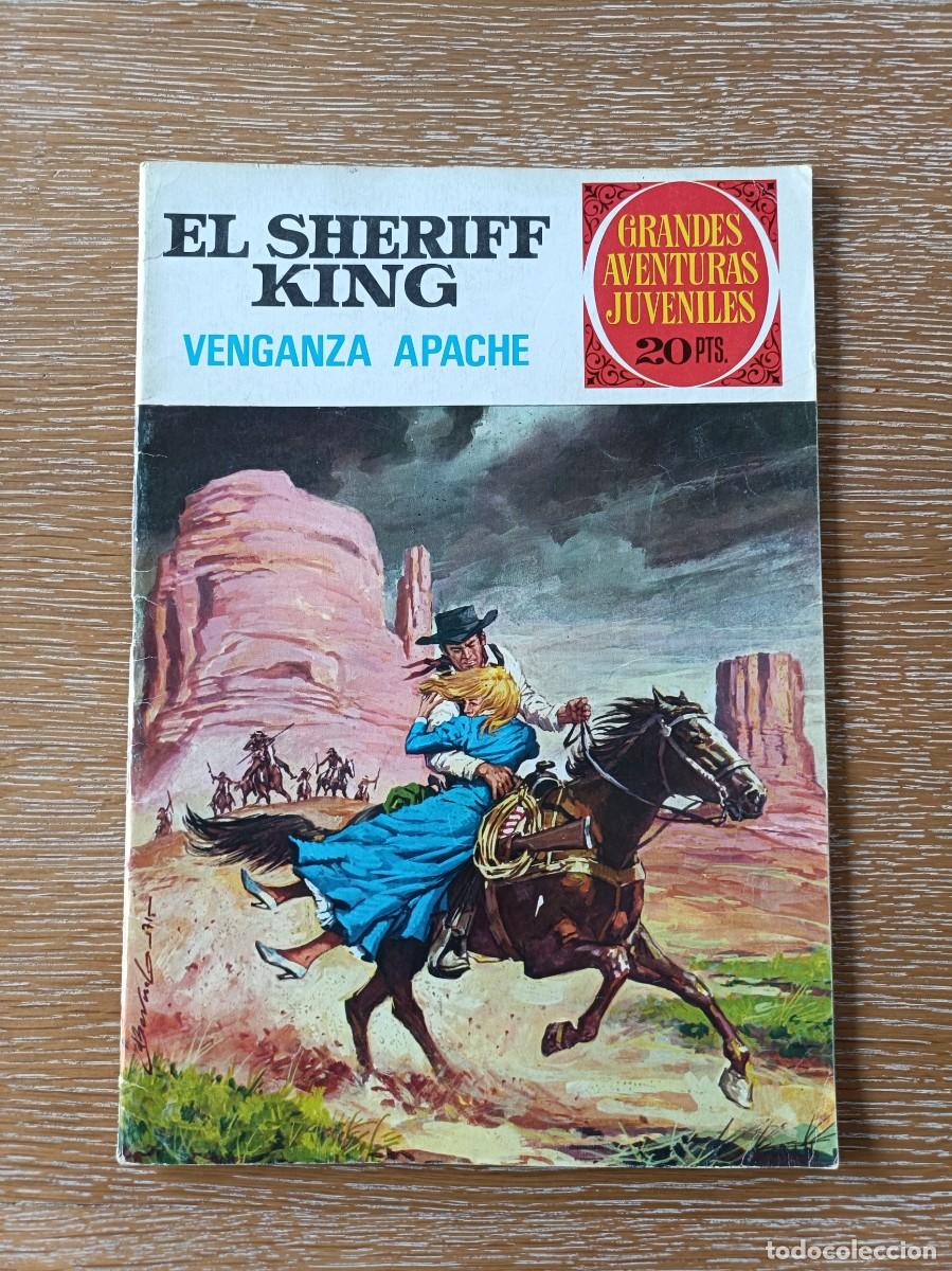 Tebeos: C&Oacute;MIC EL SHERIFF KING N&ordm; 12 - VENGANZA APACHE - GRANDES AVENTURAS JUVENILES