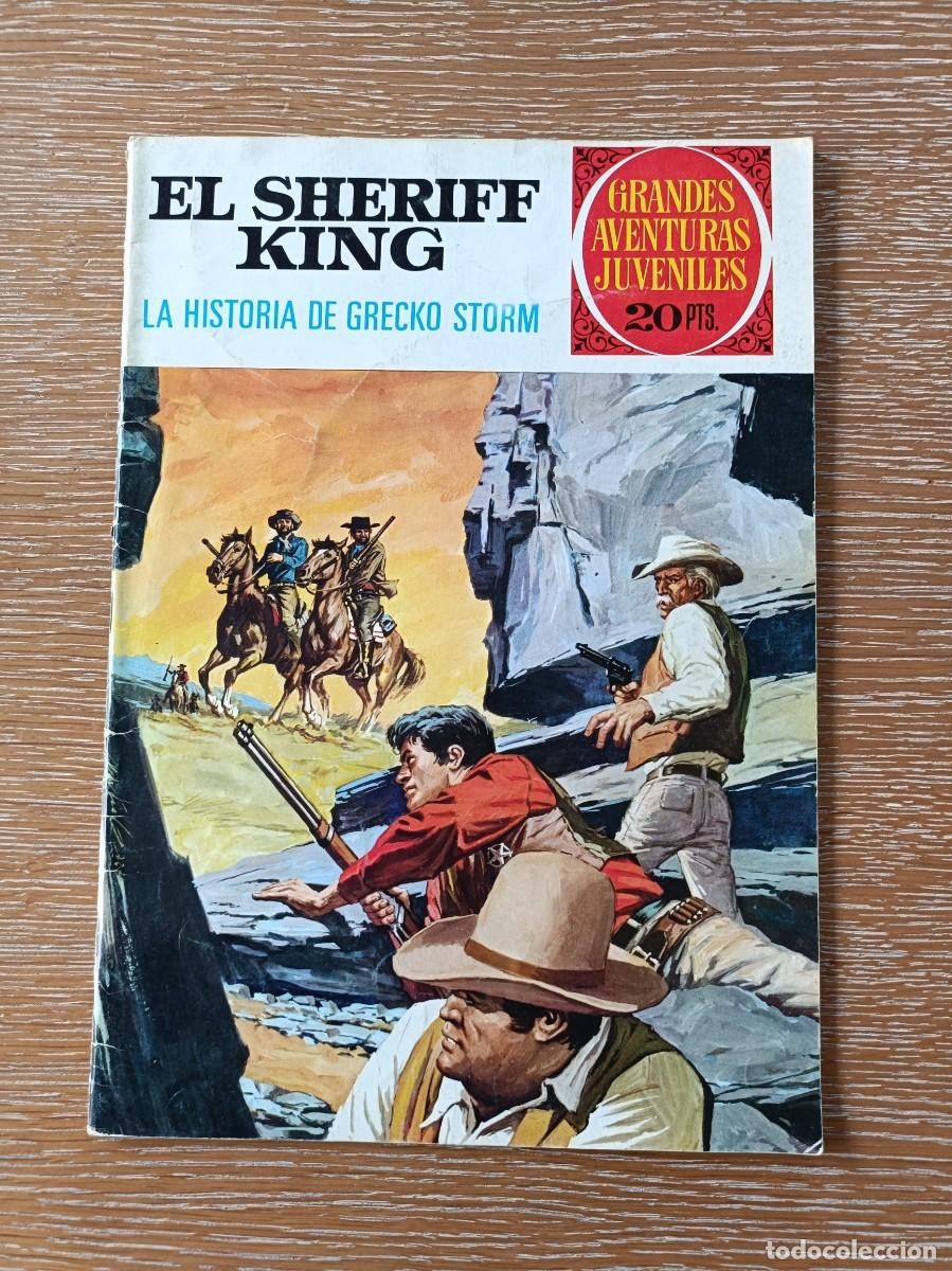Tebeos: C&Oacute;MIC EL SHERIFF KING N&ordm; 20 - LA HISTORIA DE GRECKO STORM - GRANDES AVENTURAS JUVENILES