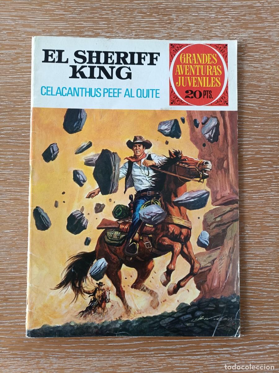 Tebeos: C&Oacute;MIC EL SHERIFF KING N&ordm; 71 - CELACANTHUS PEEF AL QUITE - GRANDES AVENTURAS JUVENILES