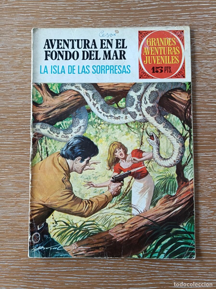 Comics: C&Oacute;MIC AVENTURA EN EL FONDO DEL MAR N&ordm; 47 - LA ISLA DE LAS SORPRESAS - GRANDES AVENTURAS JUVENILES