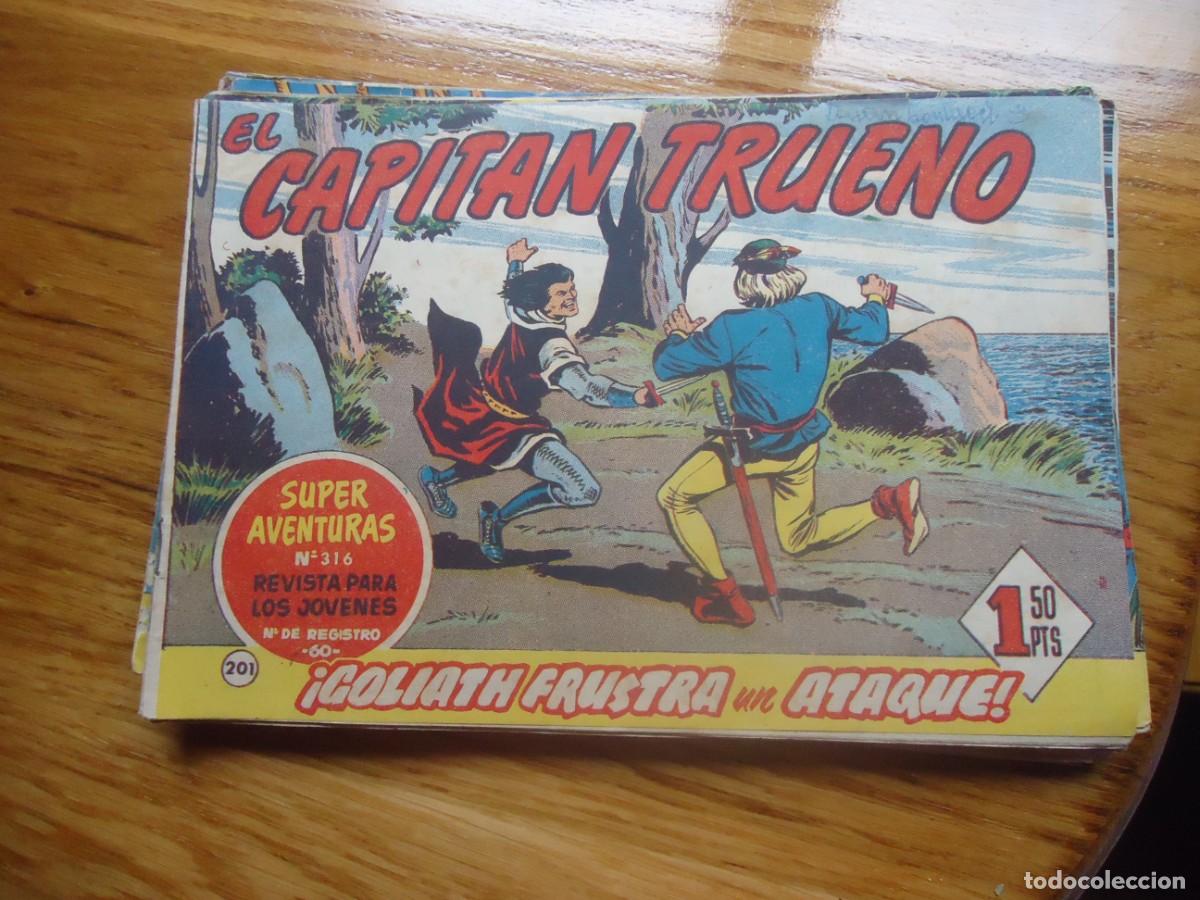 Tebeos: CAPITAN TRUENO N&ordm; 201, goliath frustra un ataque