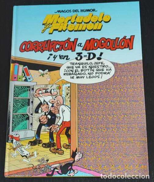 Tebeos: MAGOS DEL HUMOR, MORTADELO Y FILEMON, CORRUPCION A MOGOLLON, 1&ordm;