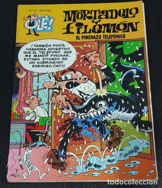 Tebeos: OLE N&ordm; 82, MORTADELO Y FILEMON, EL PINCHAZO TELEFONICO