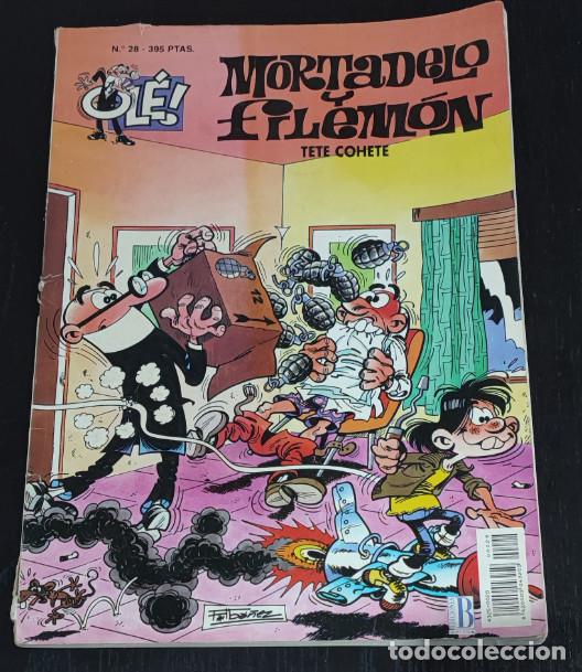 Tebeos: OLE N&ordm; 28, MORTADELO Y FILEMON, TETE COHETE