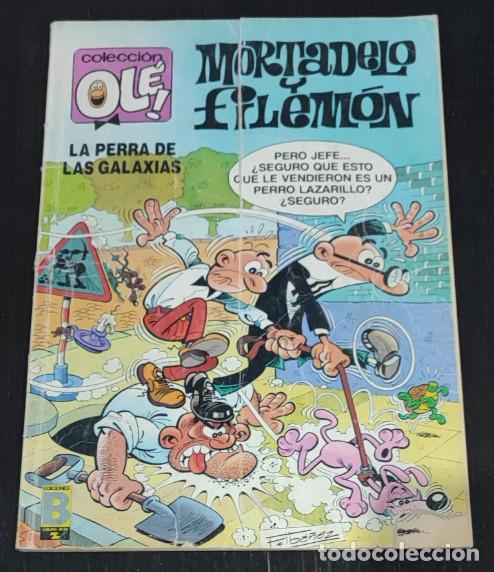 Tebeos: COLECCION OLE, MORTADELO Y FILEMON, LA PERRA DE LAS GALAXIAS, EDICIONES B 1988