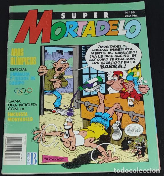 Tebeos: SUPER MORTADELO N&ordm; 88, EDICIONES B 1987 - Foto 1