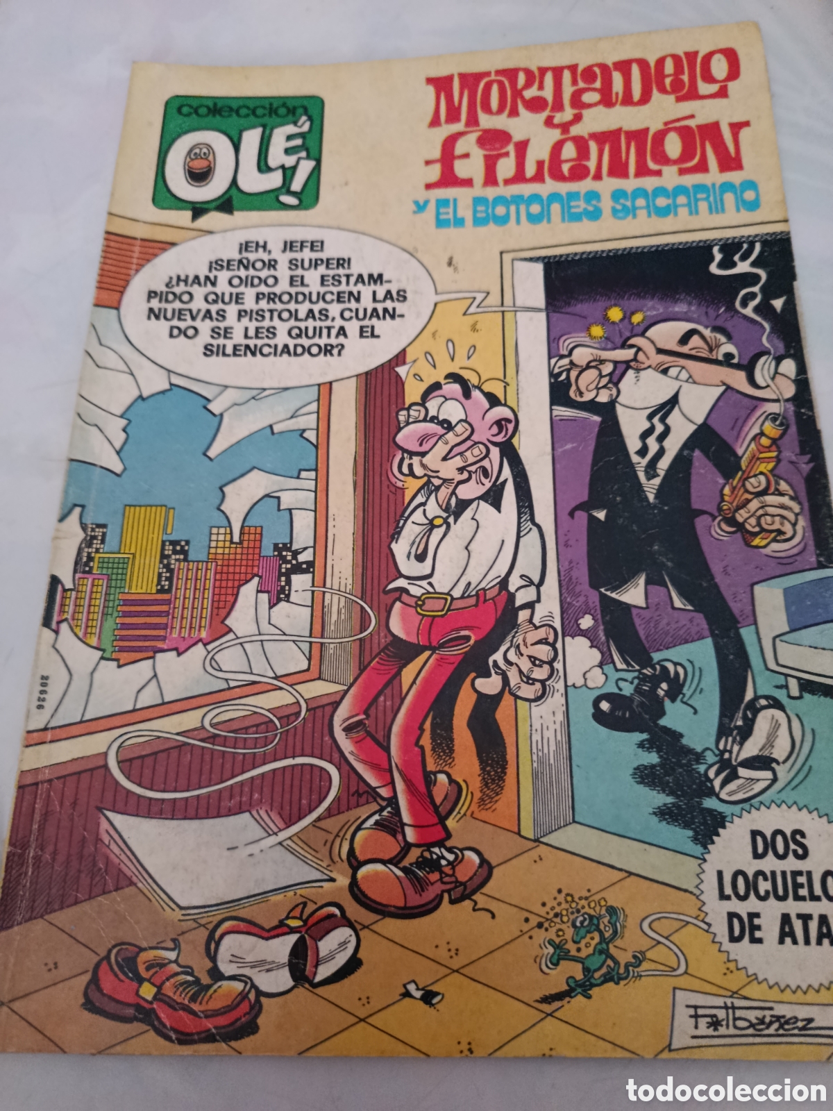 Tebeos: Mortadelo y el botones Sacarino