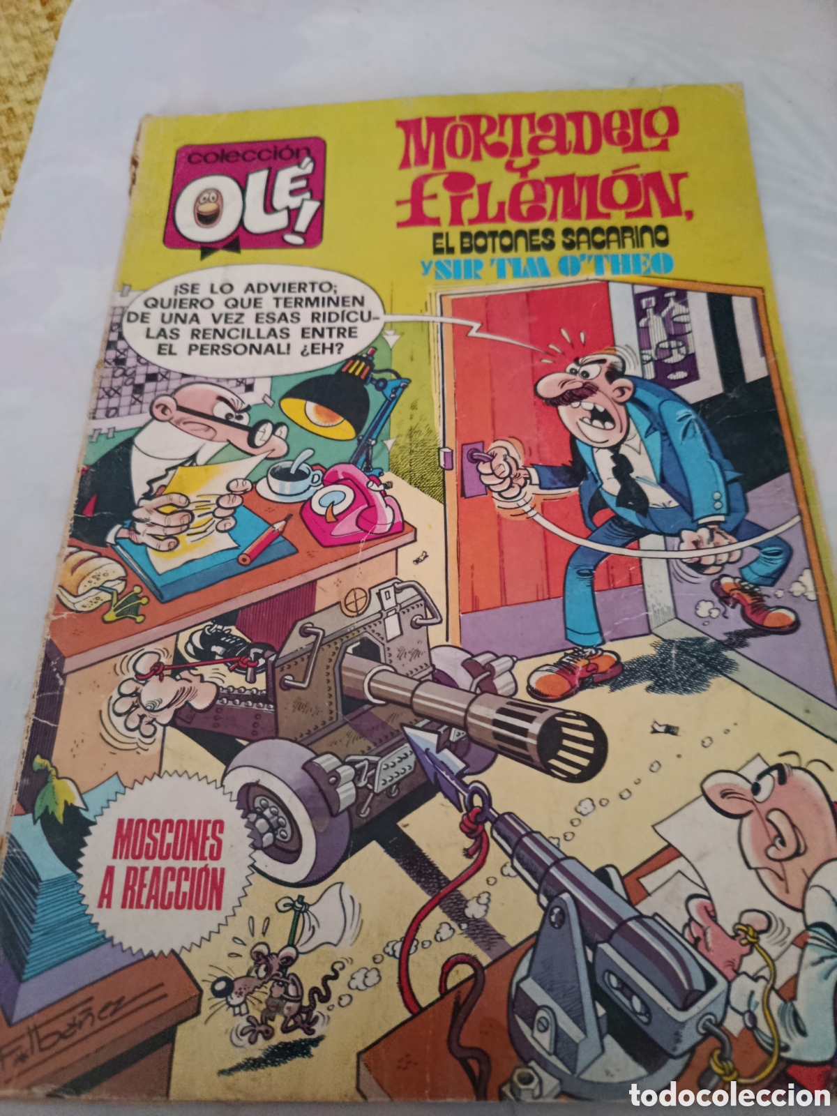Tebeos: Mortadelo,el botones Sacarino y Sir Tim ...