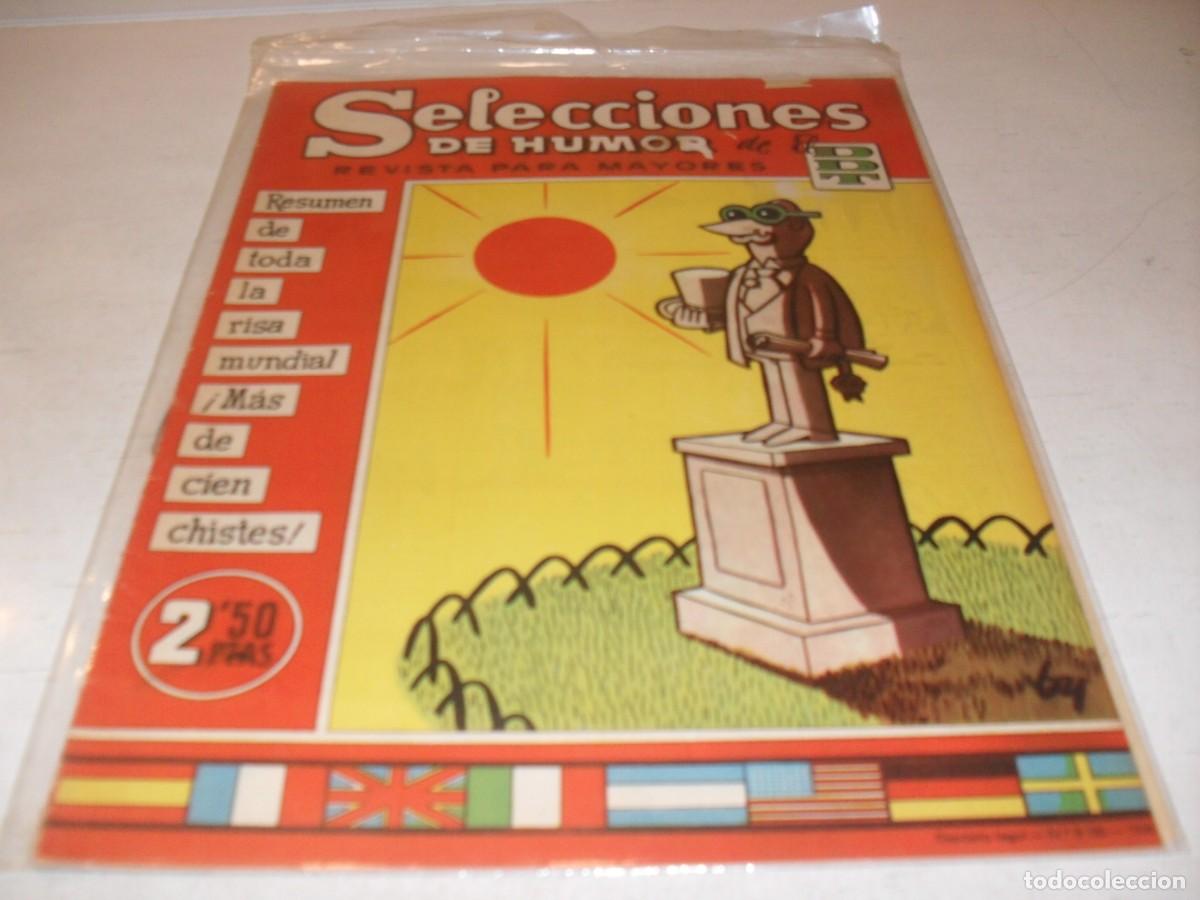 Tebeos: SELECCIONES DE HUMOR DE EL DDT N&ordm; 111,DE 126,CON GAMBERROS,DE CONTI.BRUGUERA,1956