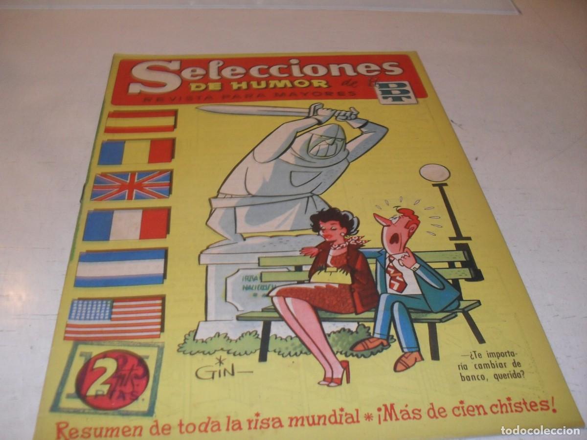 Tebeos: SELECCIONES DE HUMOR DE EL DDT N&ordm; 72,DE 126,CON LA COSA ESTA QUE ARDE,DE SEGURA.BRUGUERA,1956