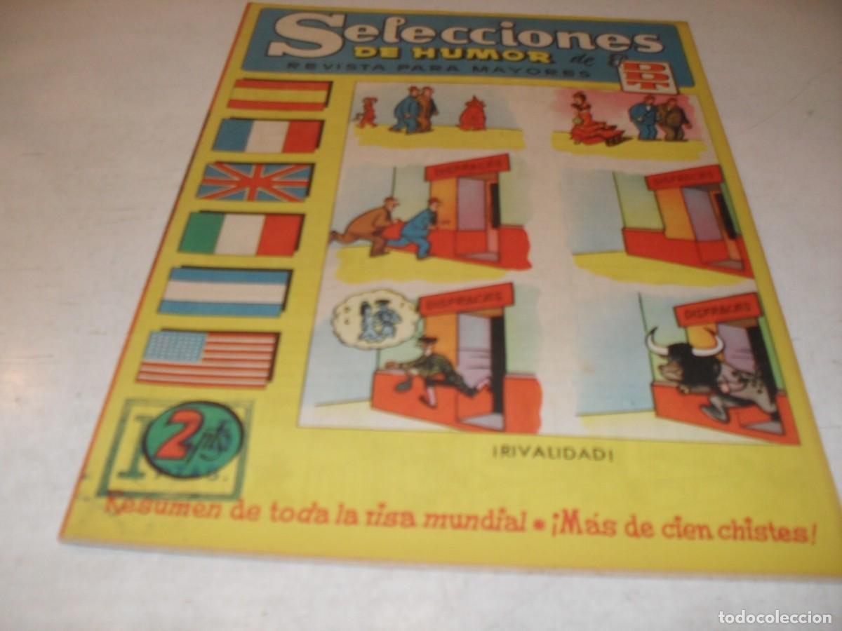 Tebeos: SELECCIONES DE HUMOR DE EL DDT N&ordm; 68,DE 126,CON RIASE DEL PRESO.BRUGUERA,1956