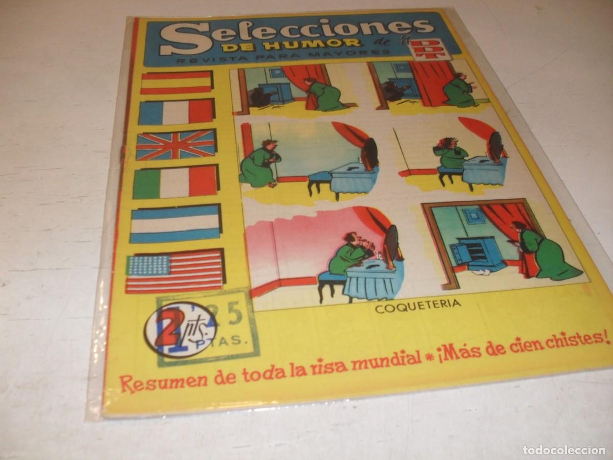 Tebeos: SELECCIONES DE HUMOR DE EL DDT N&ordm; 66,DE 126,CON CUIDADO CON LA PINTURA.BRUGUERA,1956