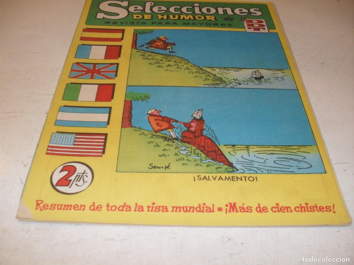 Tebeos: SELECCIONES DE HUMOR DE EL DDT N&ordm; 62,DE 126,CON HUMOR MEDIEVAL.BRUGUERA,1956