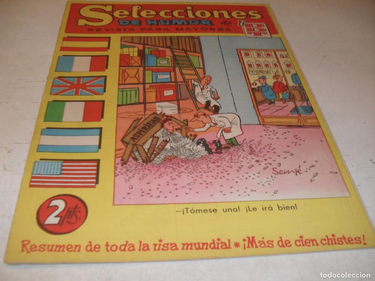 Tebeos: SELECCIONES DE HUMOR DE EL DDT N&ordm; 58,DE 126,CON GALENOS EN SU ELEMENTO MEDIEVAL.BRUGUERA,1956