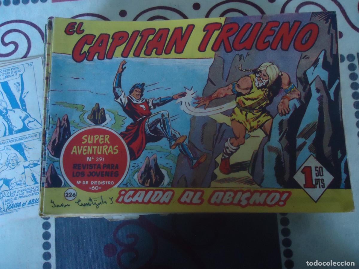 Tebeos: CAPITAN TRUENO N&ordm; 226 CAIDA AL ABISMO