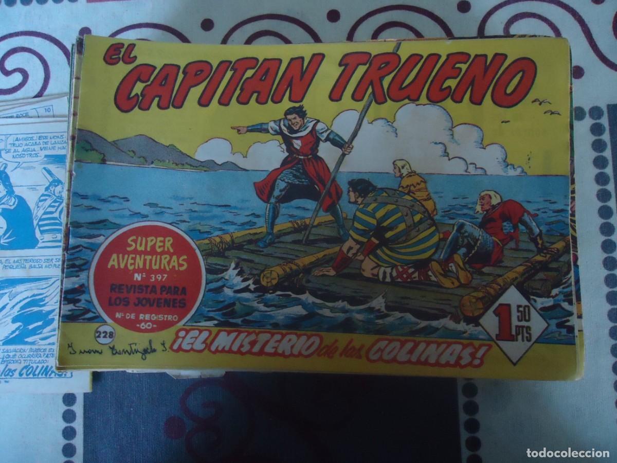 Tebeos: CAPITAN TRUENO N&ordm; 228, misterio en las colinas