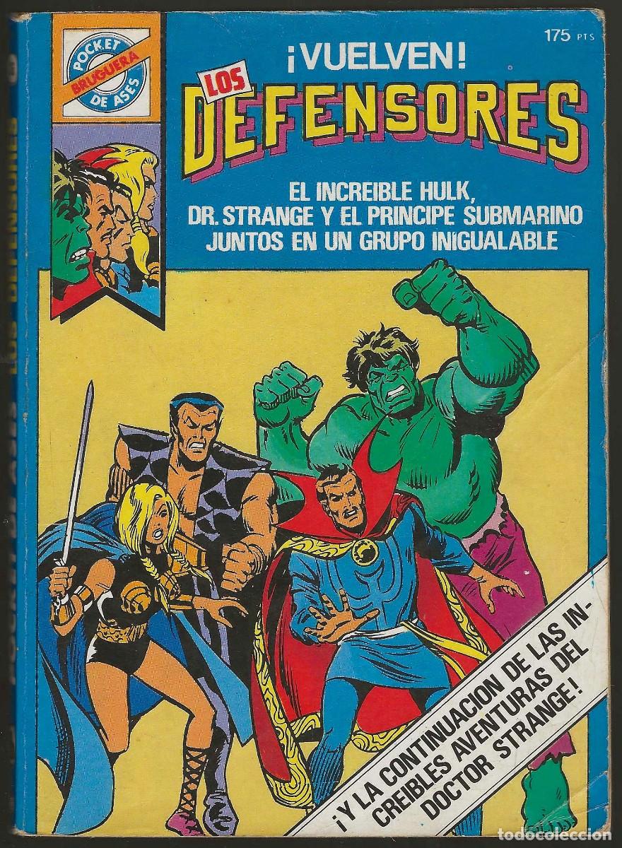 Tebeos: POCKET DE ASES -- N&ordm; 36 LOS DEFENSORES