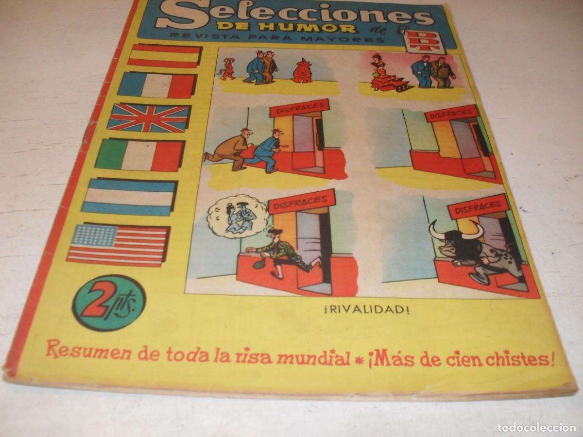 Tebeos: SELECCIONES DE HUMOR DE EL DDT N&ordm; 68,DE 126,EN PAGINA CENTRAL RIASE DEL PRESO.BRUGUERA,1956