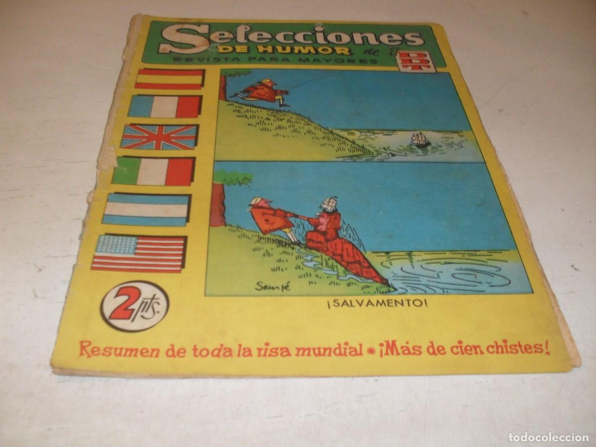 Tebeos: SELECCIONES DE HUMOR DE EL DDT N&ordm; 62,DE 126,EN PAGINA CENTRAL HUMOR MEDIEVAL.BRUGUERA,1956